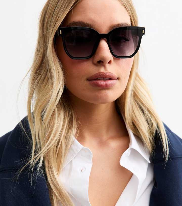 Black Oversized Sunglasses