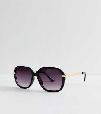 Black Square Frame Sunglasses