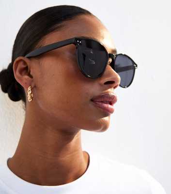 Black Round Sunglasses