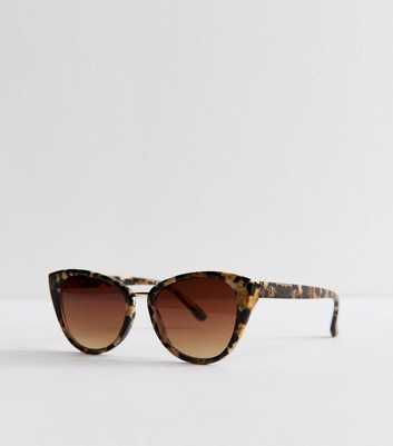Brown Leopard Pattern Sunglasses