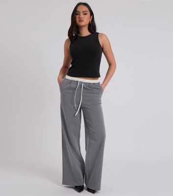 Urban Bliss Grey Drawstring Trousers