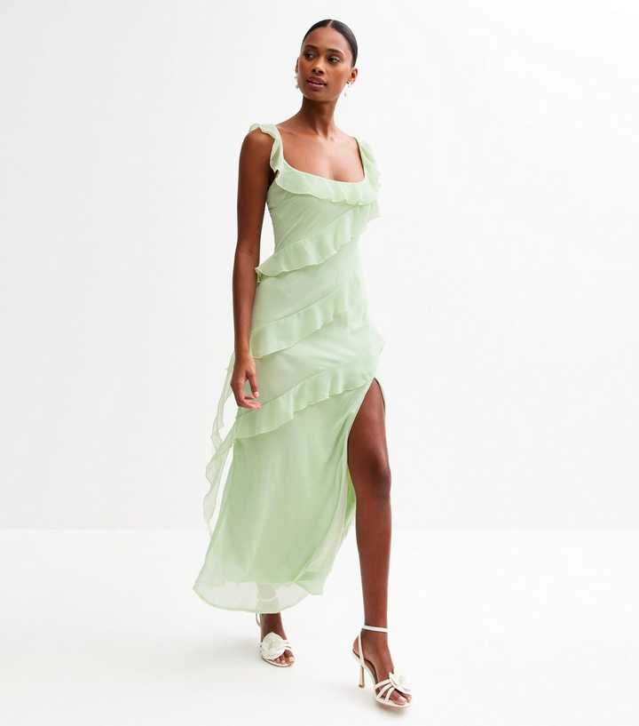 sachin and babi light blue dress Off-white midi dress for brides and second dresses main image 1