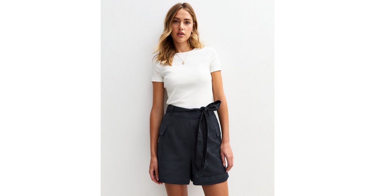 Analogie Suspender Shorts - Navy main image 1