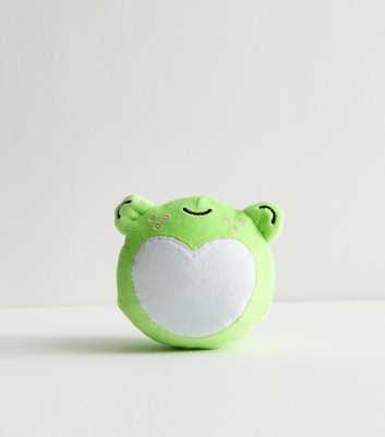 Green Frog With Cheeks Fabric Stress Ball