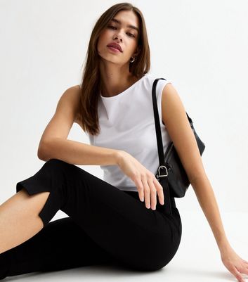 Pants Zara Linen Slit Leggings Zara High Waisted Leggings Lilybod M&S