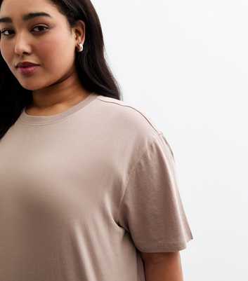 Curves Mink Oversized T-Shirt 