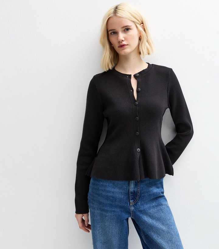 Plus Size Royal Blue Tie Neck Long Sleeve Peplum Midi Dress US$ 9.59