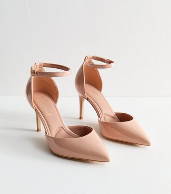 Court Shoes Wide Patent Leather Shoes Simmi London Layana Wide Fit