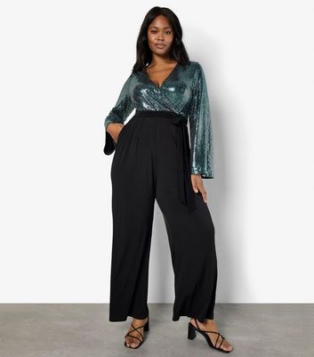 Black jumpsuit curve online