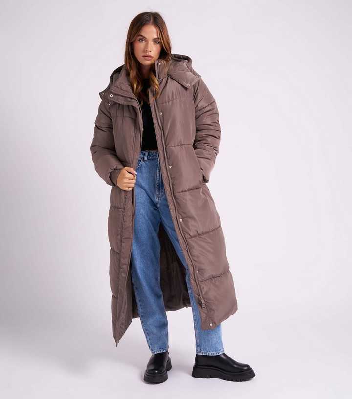 Urban Bliss Mink Maxi Puffer Coat