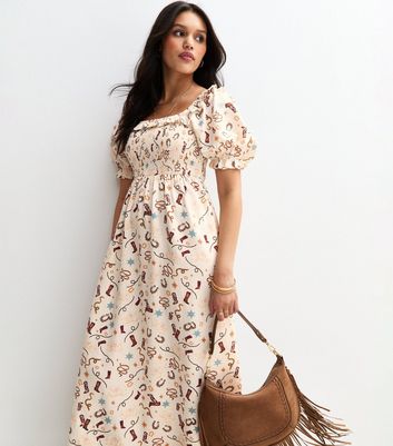 midi cowgirl dress Lcziwo Vintage Western Dress for Women Halloween Cowgirl Midi Sundress V Neck Long Sleeve Plain Dresses Casual Ruffed Summer 2025 Outfits Khaki,XXL