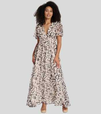 South Beach Multicoloured Chiffon Midi Dress