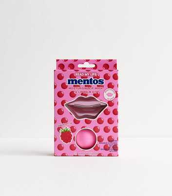 Pink Mentos Lip Balm And Mask Set