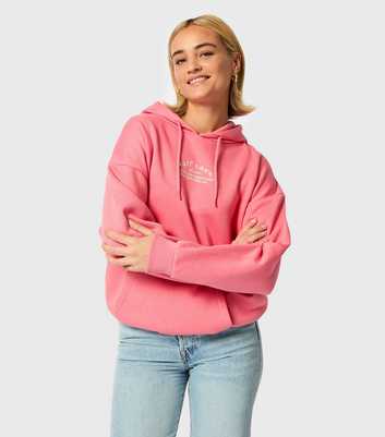 Skinnydip Pink Self Care Wellness Hoodie 