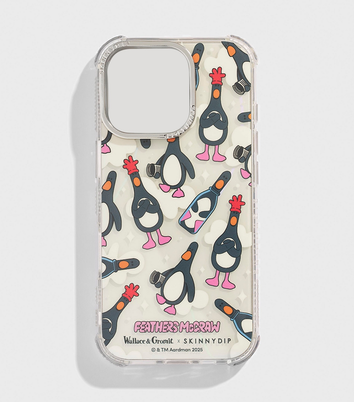 x Wallace and Gromit Feathers McCraw iPhone Case Skinnydip New Look