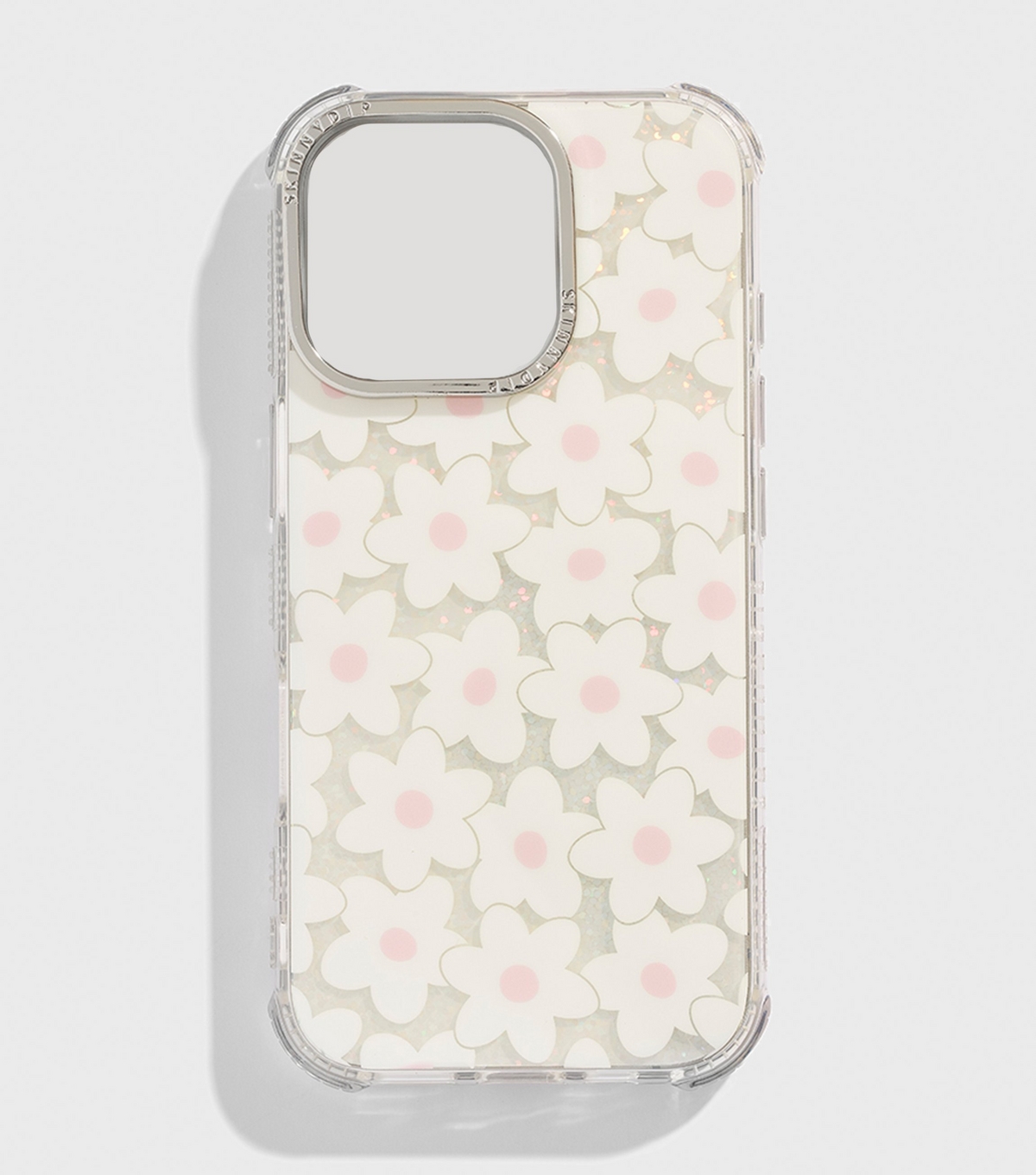 Cream Flower Print iPhone Case Skinnydip New Look