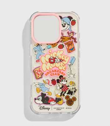 Skinnydip Pink Disney Mickey Mouse Sticker iPhone Case