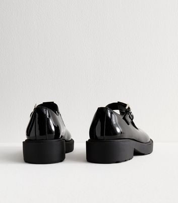 Shoes Clearance Womens Black T Bar Flat Shoes Edith Flat T Bar