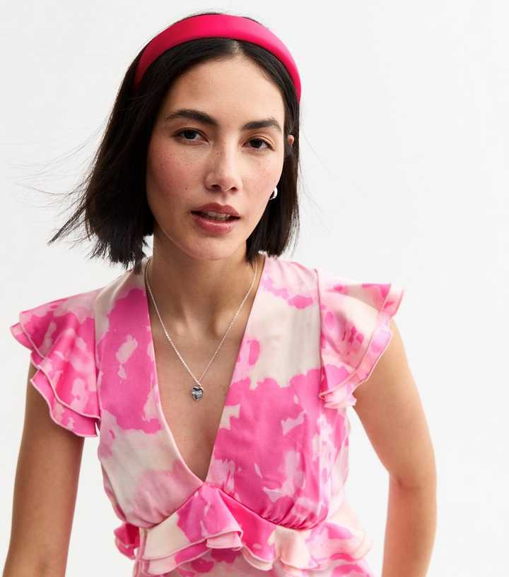 Bright Pink Padded Headband