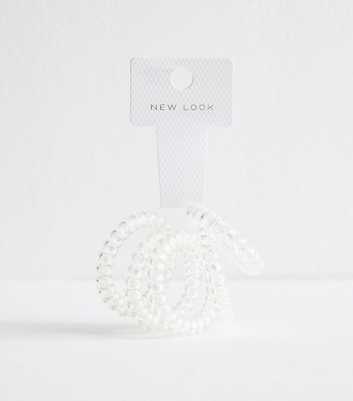 Crystal Pack of 5 Spiral Hair Bands