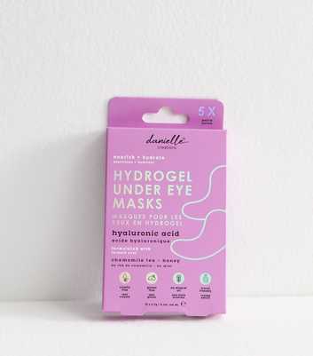 Danielle Creations Pack of 5 Bright Purple Hyaluronic Acid Under Eye Patches