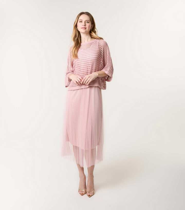 strapless open back dress Pleated Dress main image 1