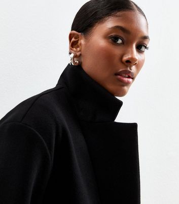 Black Unlined Tailored Coat New Look