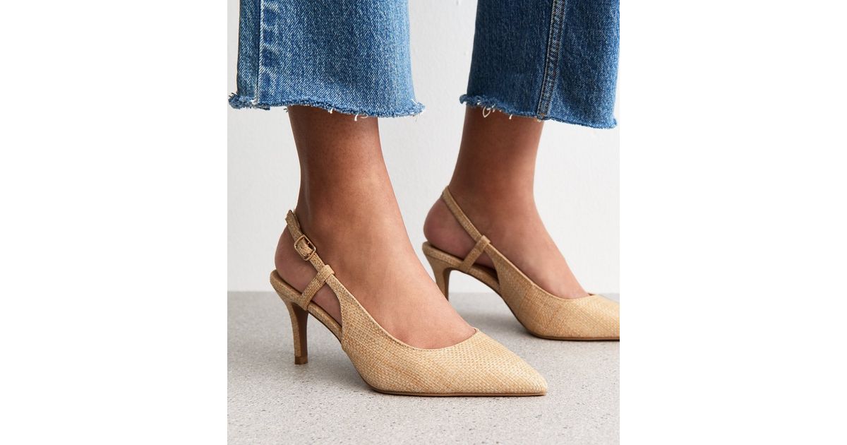 Slingback Camel Court Shoes Uk Buy Lipsy Camel Kitten Heel Pointed