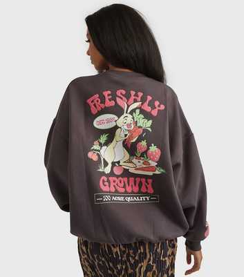 Skinnydip Grey Rabbit's Farm Sweatshirt