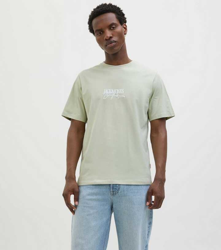 Jack & Jones Light Green Branded Tee