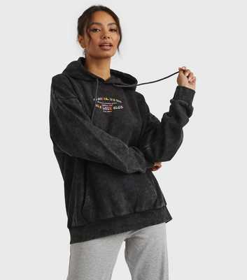 Skinnydip Pink Self Care Pullover Hoodie 