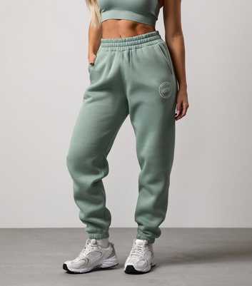 Gym King Light Green Transform Boyfriend Joggers