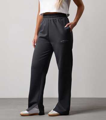 Gym King Grey Compose Straight Leg Joggers