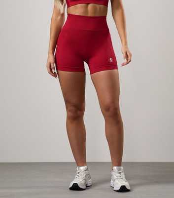 Gym King Red Mindset Seamless 4 Shorts