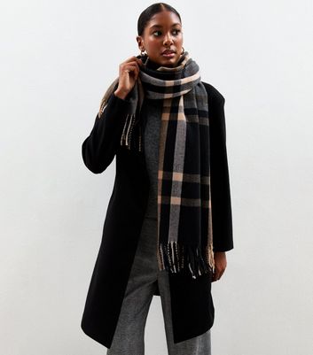 小物 Brushed Scarf / CHECKED BLACK Brushed Scarf / CHECKED BLACK | THE INOUE BROTHERS