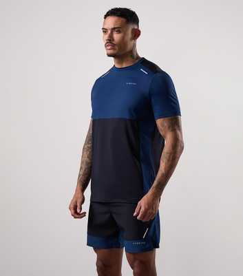 Gym King Navy Blue Advance T-Shirt