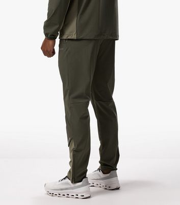 Woven Tracksuit Khaki Green Gym King Tracksuit Gym King Olive