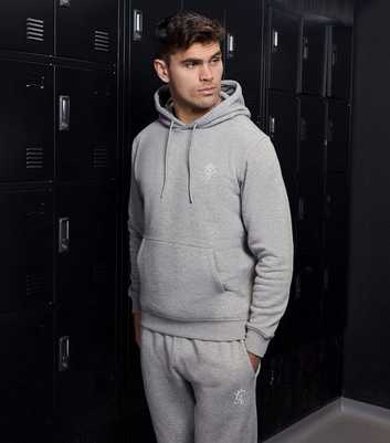 Gym King Light Grey Fundamental Fleece Hoodie