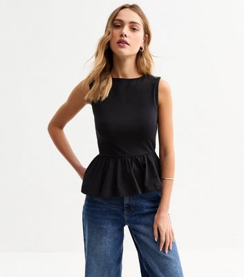 peplum vest top