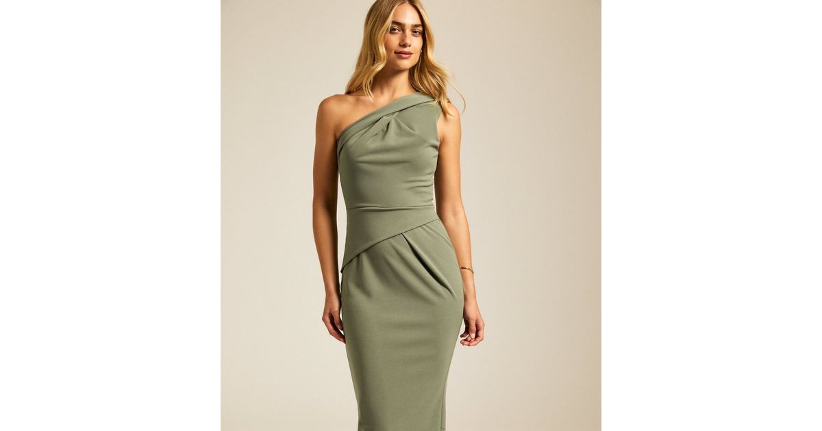 Khaki Color Dress main image 1