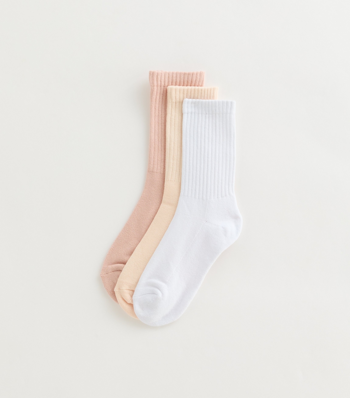Pack of 3 Multicoloured Tube Socks New Look