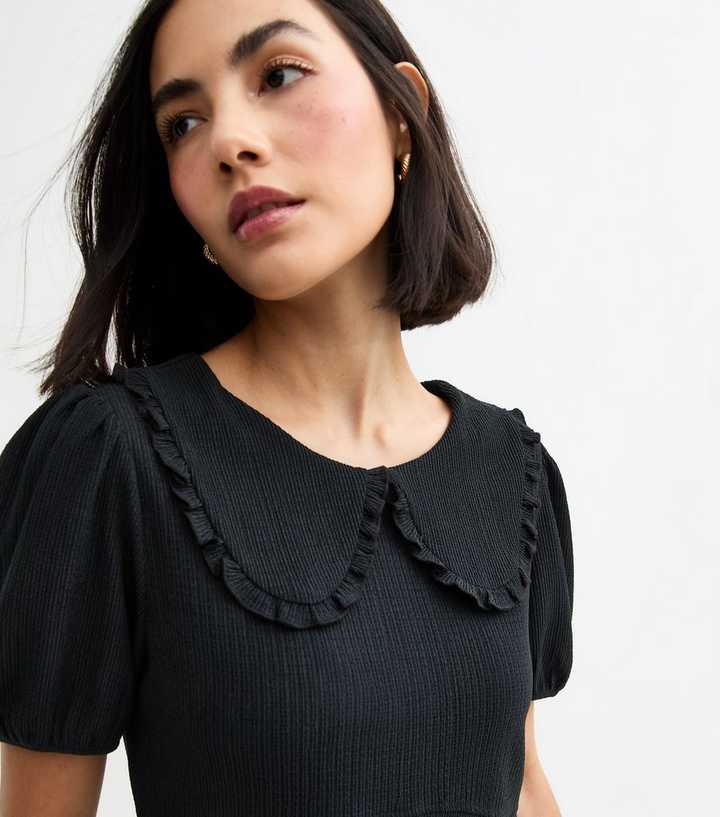 black sequin detail long sleeve mini dress Black Long Sleeve Sequin Mini Dress – Kirsty's Kloset
