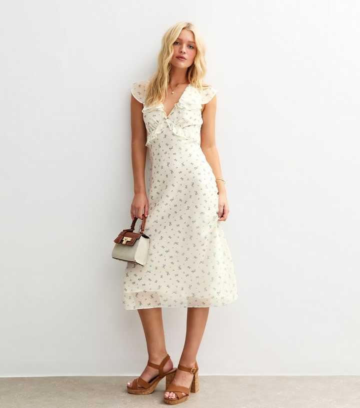 white halter neck formal dress Just One Look main image 1
