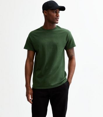 Dark Green Regular Great Outdoor Club Printed T-Shirt | New Look