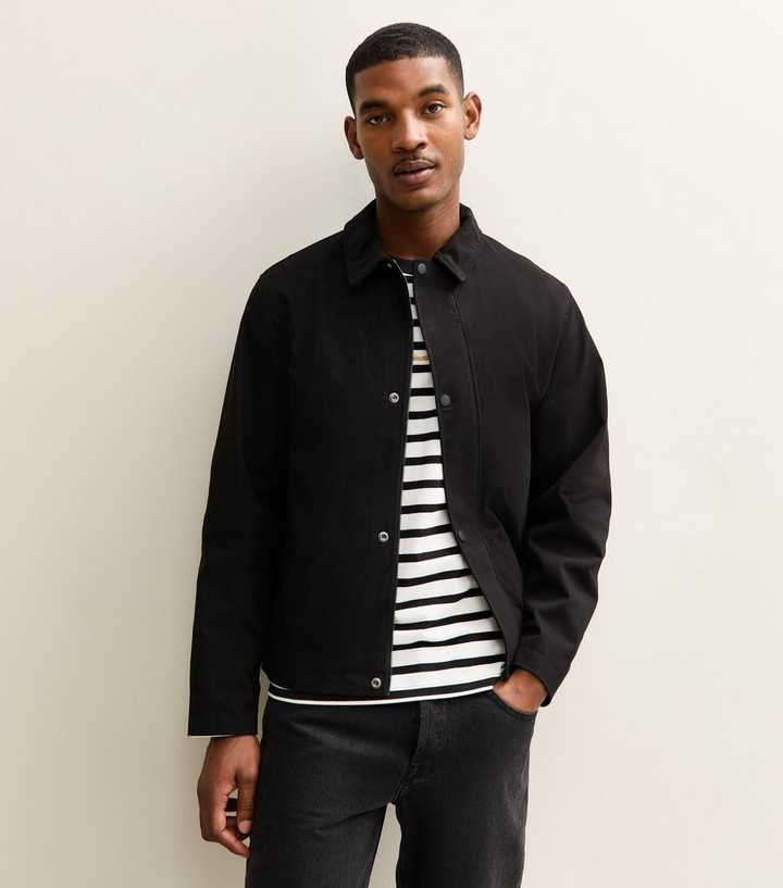 Jack & Jones Black Regular Worker Jacket