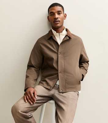 Jack & Jones Mid Brown Regular Worker Jacket