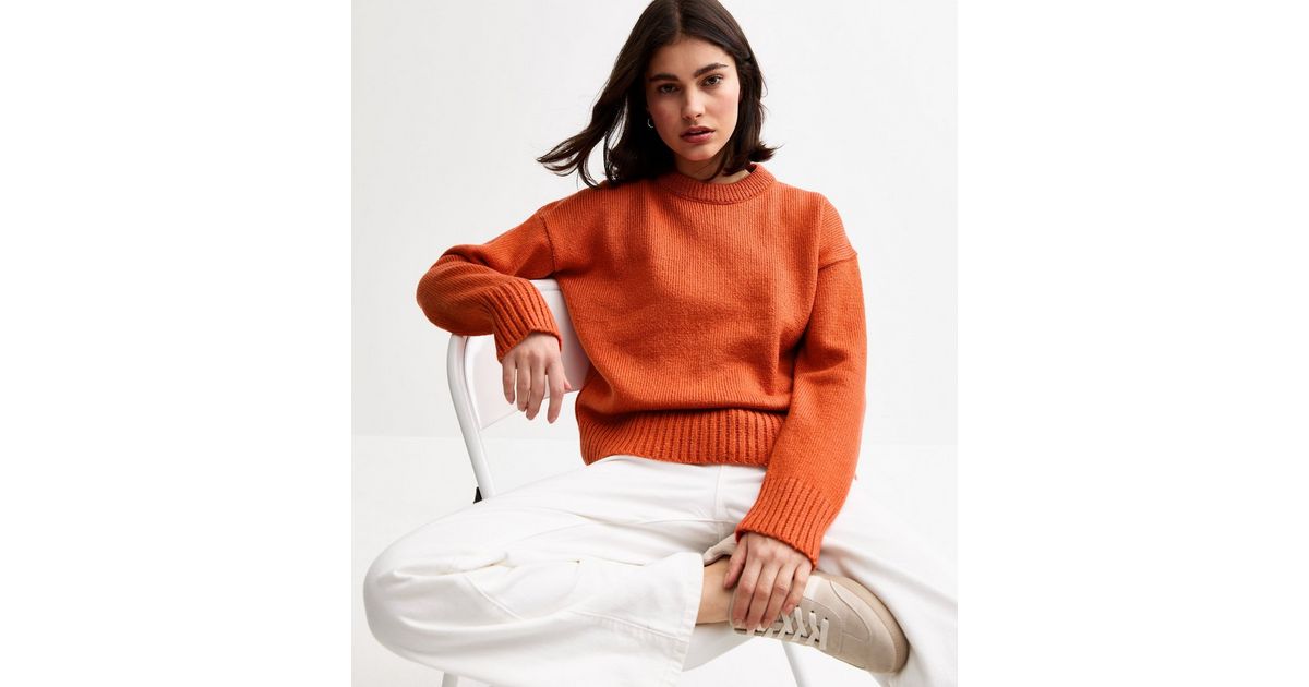 Cute Zara Oversized Orange Sweater The Everlane X Marques' Almeida