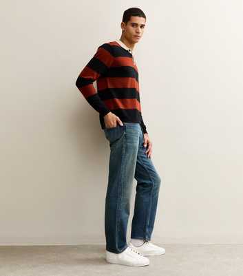 Jack & Jones Mid Blue Regular Straight Leg Jeans