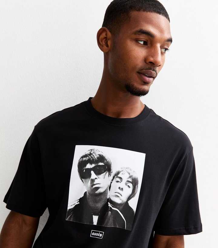 Only & Sons Black Oasis Print T-Shirt