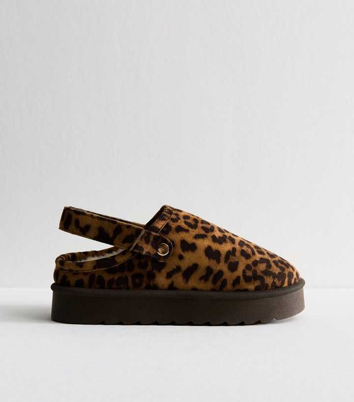 Stone Strap Chunky Mule Slippers